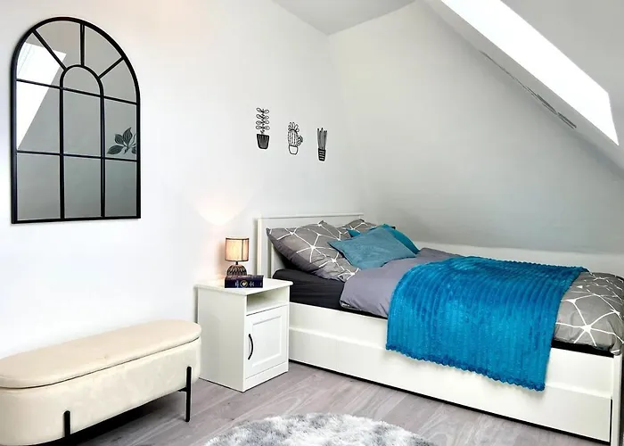 Appartement Chic & Cozy 2 Bedroom In Bielefeld, 64 M2 *